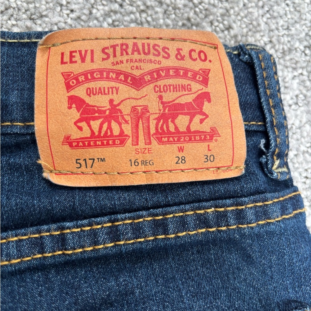 Boys Levi’s. In great condition. Size 16